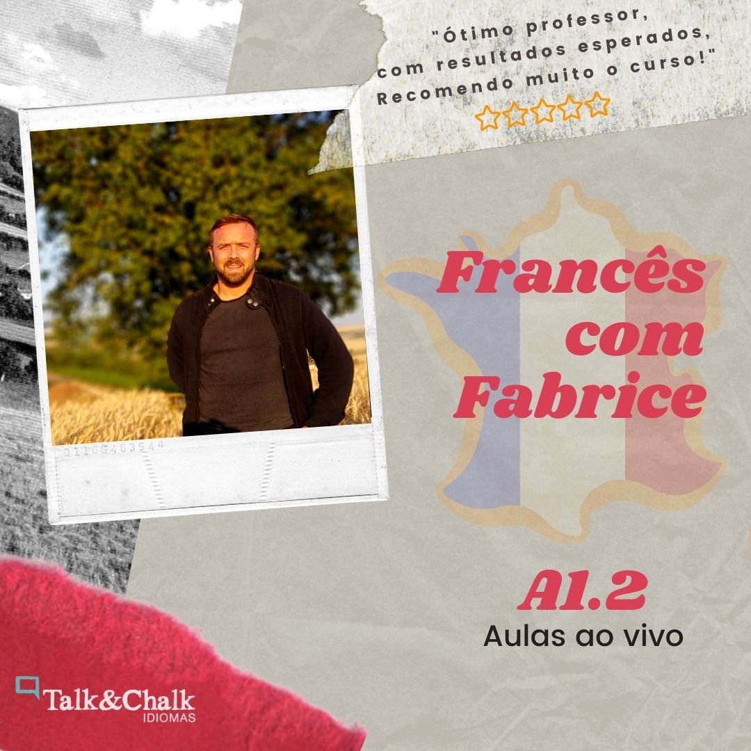 Francês com Fabrice – Módulo A1.2