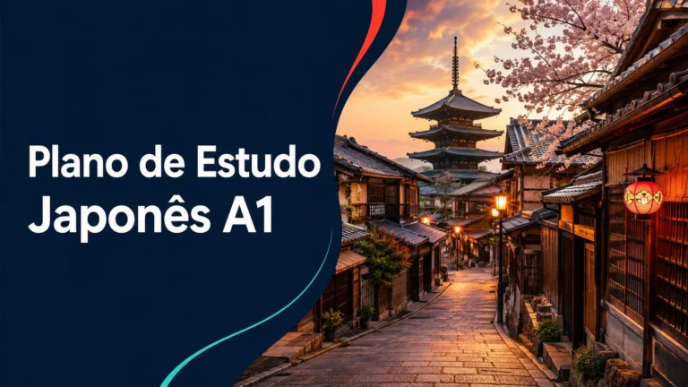 Plano de Estudo de Japonês — Nível A1
