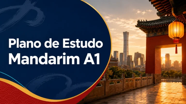 Plano de Estudo de Mandarim — Nível A1